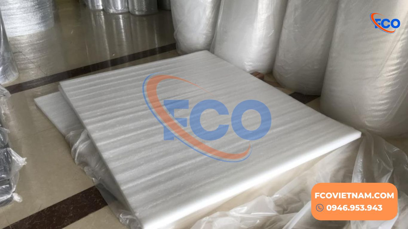 Báo giá mút xốp PE foam dạng tấm, xốp đóng hàng chất lượng cao