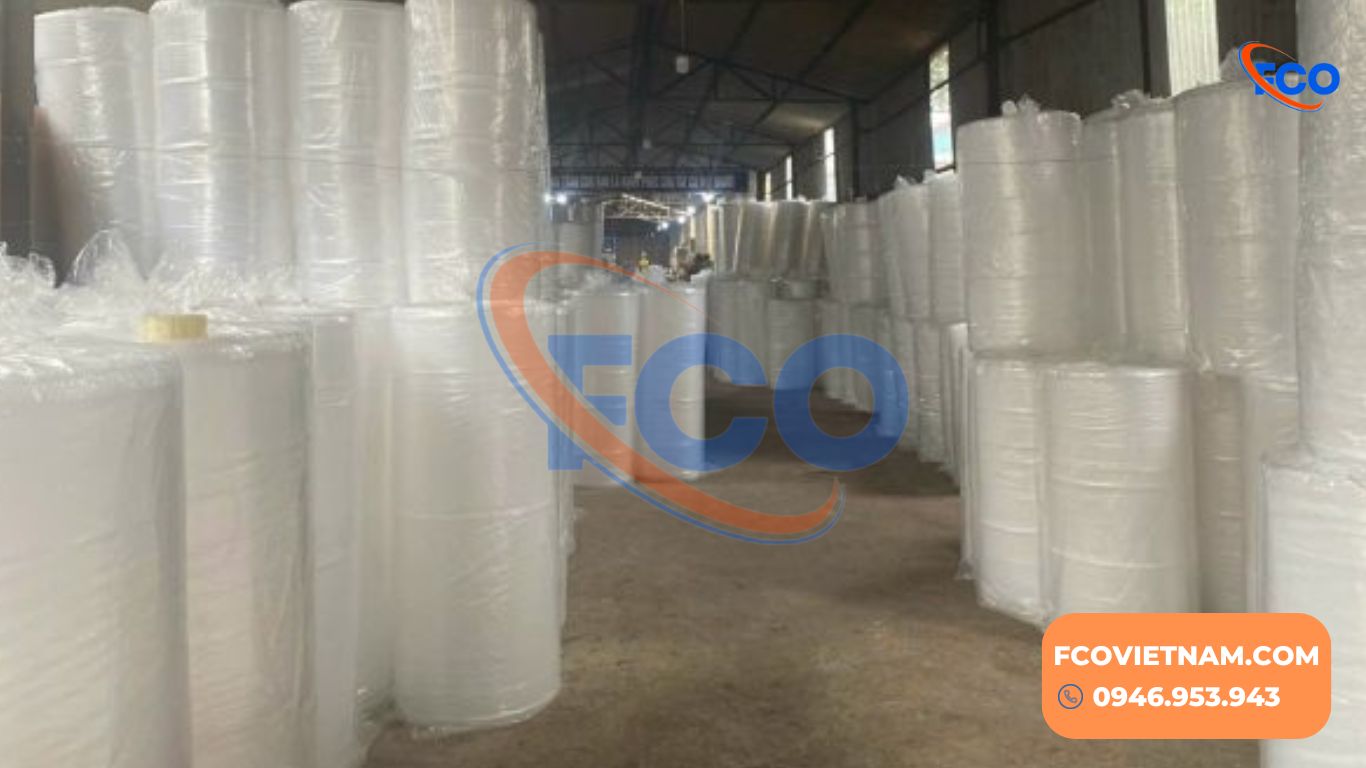 Cuộn mút xốp PE foam: Giải pháp đóng gói bảo vệ hàng hóa